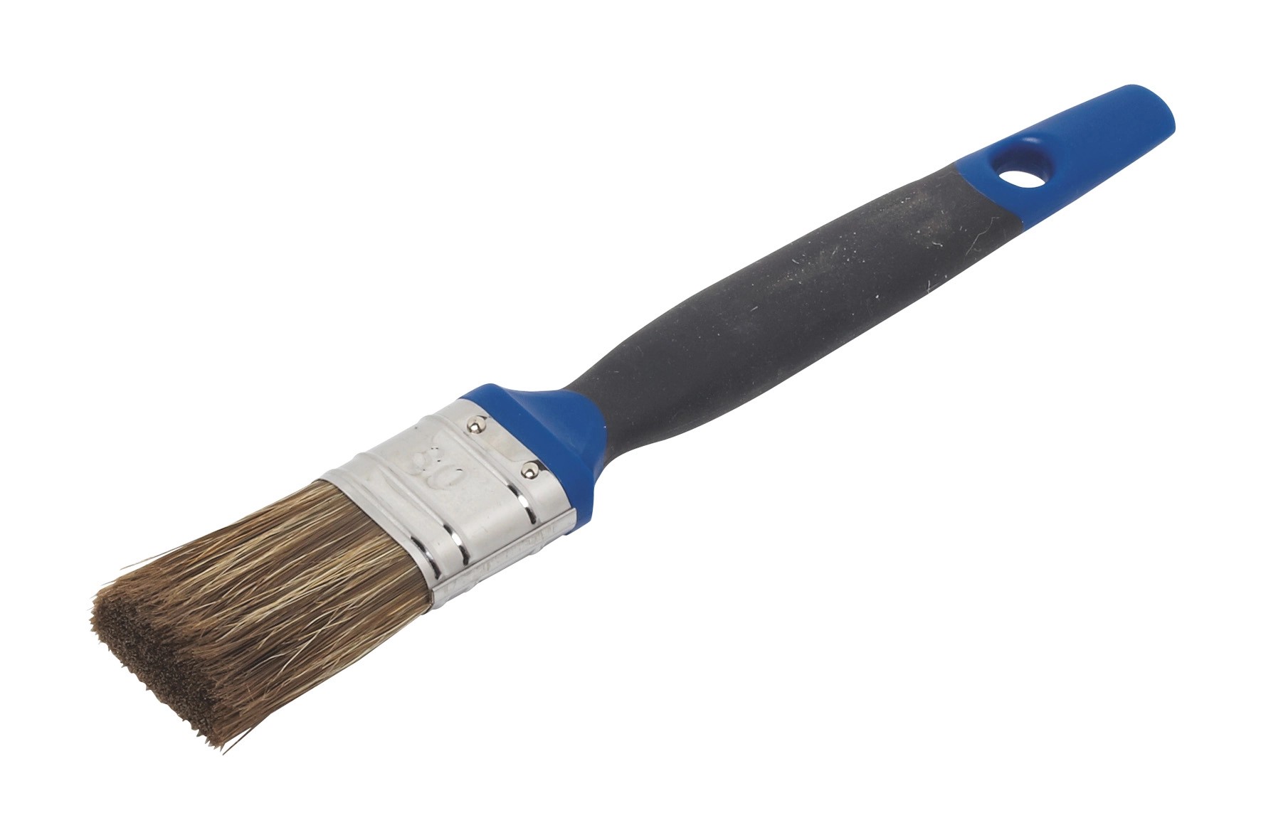 LUX-TOOLS Plochý štetec na lazúru s rukoväťou Softgrip 30 mm LUX-TOOLS Plochý štetec na lazúru s rukoväťou Softgrip 30 mm