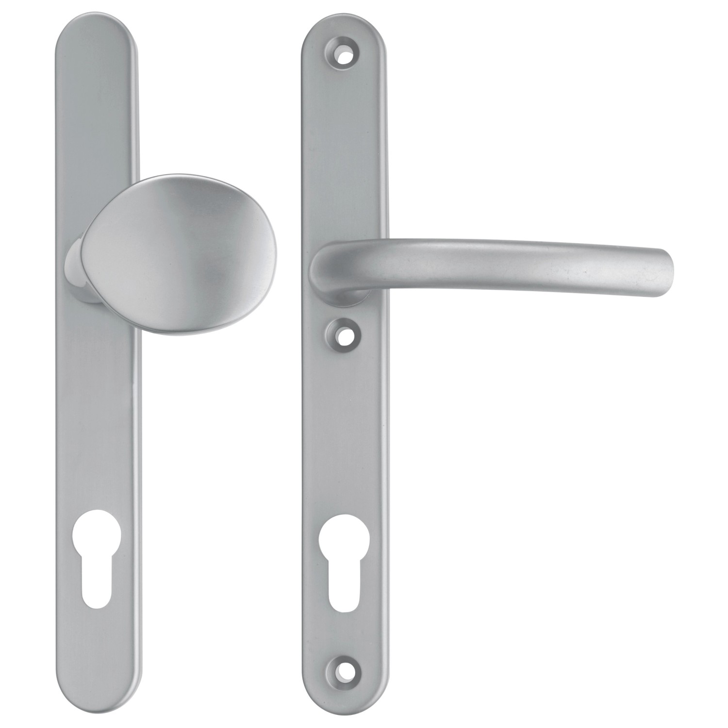 Cobra Štítové kovanie guľa Slim II PZ 90, nerezový elox Cobra Štítové kovanie guľa Slim II PZ 90, nerezový elox