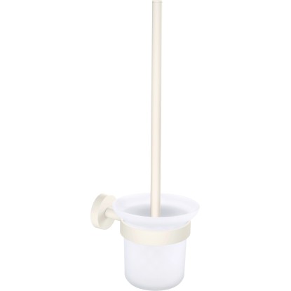 tesa Súprava WC štetky s nástenným držiakom Moon, matná biela, pr. 11 x 38 cm tesa Súprava WC štetky s nástenným držiakom Moon, matná biela, pr. 11 x 38 cm