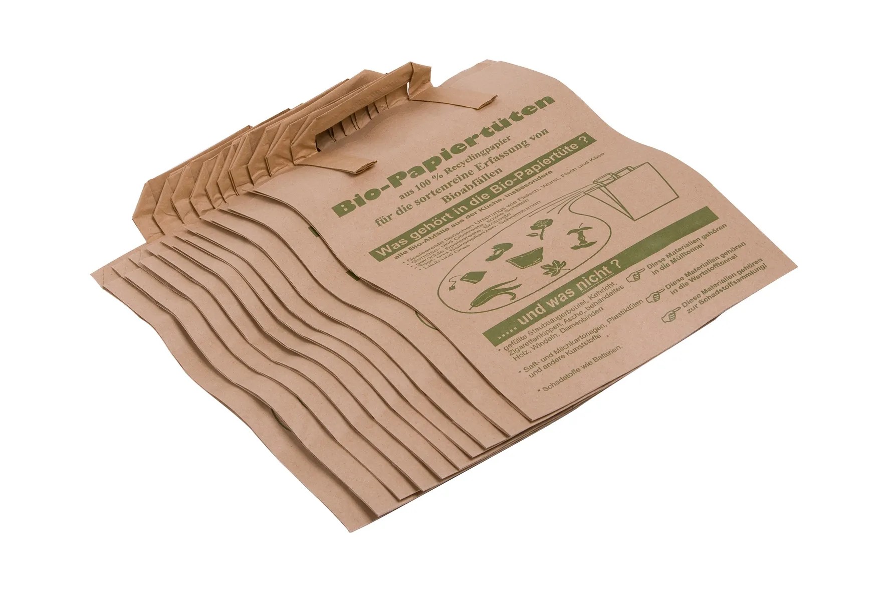 OBI Bio papierové tašky 10 ks, 10 l OBI Bio papierové tašky 10 ks, 10 l