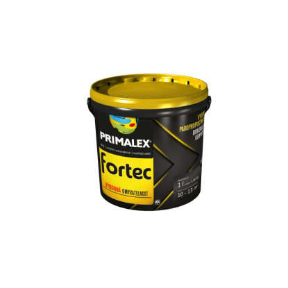PRIMALEX Vnútorný umývateľný maliarsky náter Fortec biely 1 l PRIMALEX Vnútorný umývateľný maliarsky náter Fortec biely 1 l