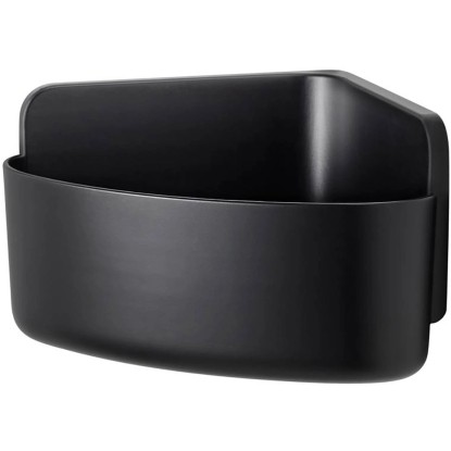 tesa Rohový košík do sprchy Lavaa veľ. S, matná čierna, 120 x 175 x 175 mm tesa Rohový košík do sprchy Lavaa veľ. S, matná čierna, 120 x 175 x 175 mm