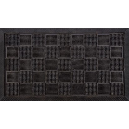 Rohožka s gumovými kolíkmi a flockovaním 40 cm x 70 cm Rohožka s gumovými kolíkmi a flockovaním 40 cm x 70 cm