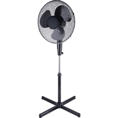 Stojanový ventilátor, výškovo nastaviteľný, čierna, pr. 40 cm Stojanový ventilátor, výškovo nastaviteľný, čierna, pr. 40 cm