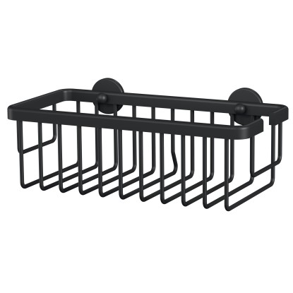 tesa Košík do sprchy Moon, matná čierna, 92 x 250 x 125 mm tesa Košík do sprchy Moon, matná čierna, 92 x 250 x 125 mm