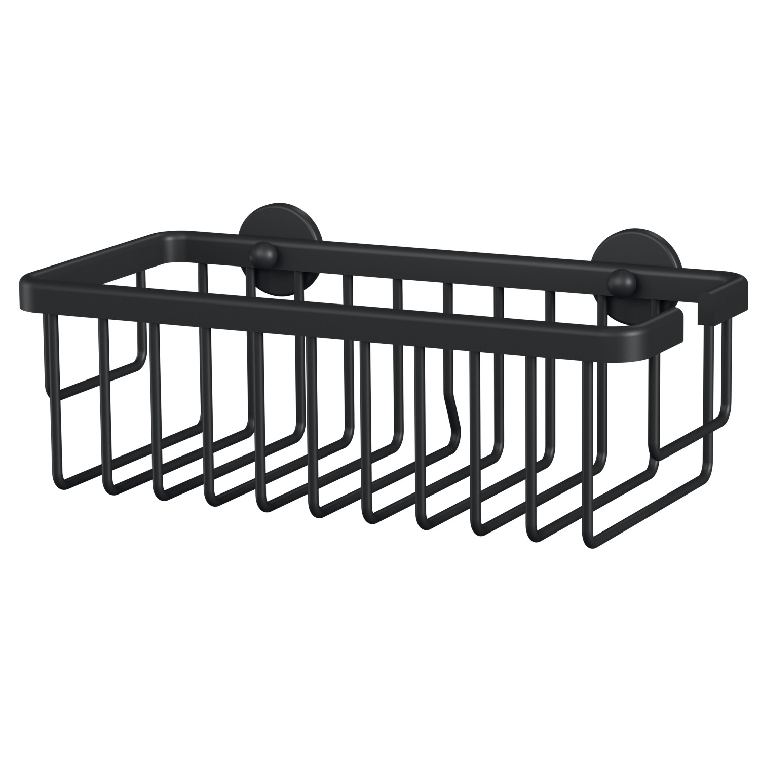 tesa Košík do sprchy Moon, matná čierna, 92 x 250 x 125 mm tesa Košík do sprchy Moon, matná čierna, 92 x 250 x 125 mm