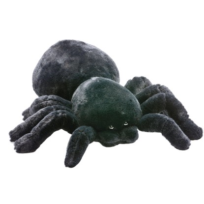 Plyšový pavúk, čierna, 30 cm Plyšový pavúk, čierna, 30 cm