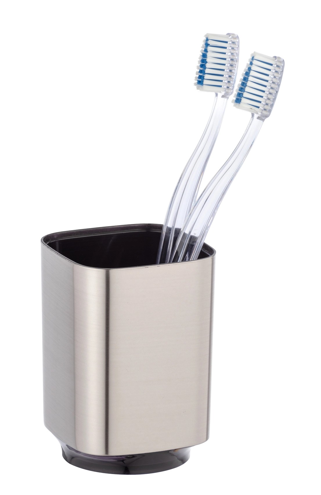 Wenko Pohár na zubné kefky Auron strieborný plastový 7 x 10 x 7 cm Wenko Pohár na zubné kefky Auron strieborný plastový 7 x 10 x 7 cm