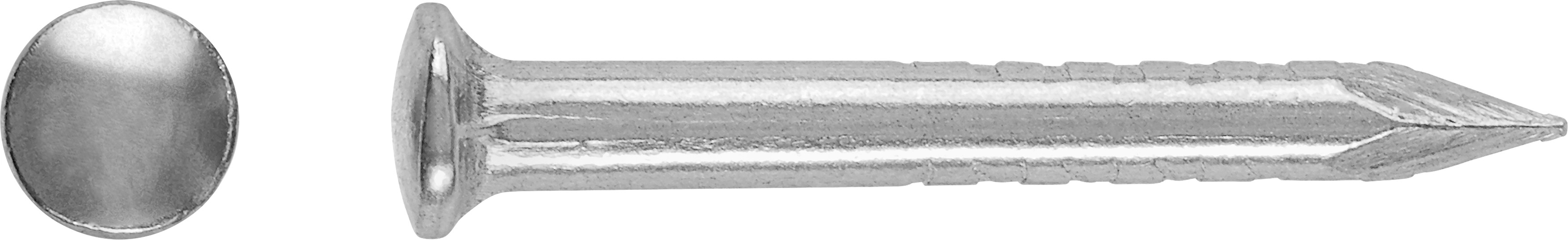 LUX Kolík s guľatou hlavou priemer 1,6 mm x 17 mm poniklovaný, 100 ks LUX Kolík s guľatou hlavou priemer 1,6 mm x 17 mm poniklovaný, 100 ks