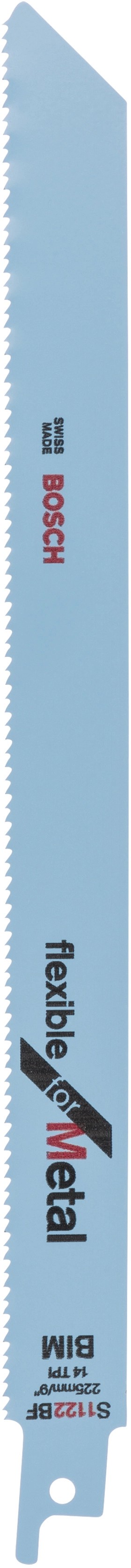 Bosch Pílový list do chvostových píl Pro S 1122 BF Flexible for Metal, 2 kusy Bosch Pílový list do chvostových píl Pro S 1122 BF Flexible for Metal, 2 kusy