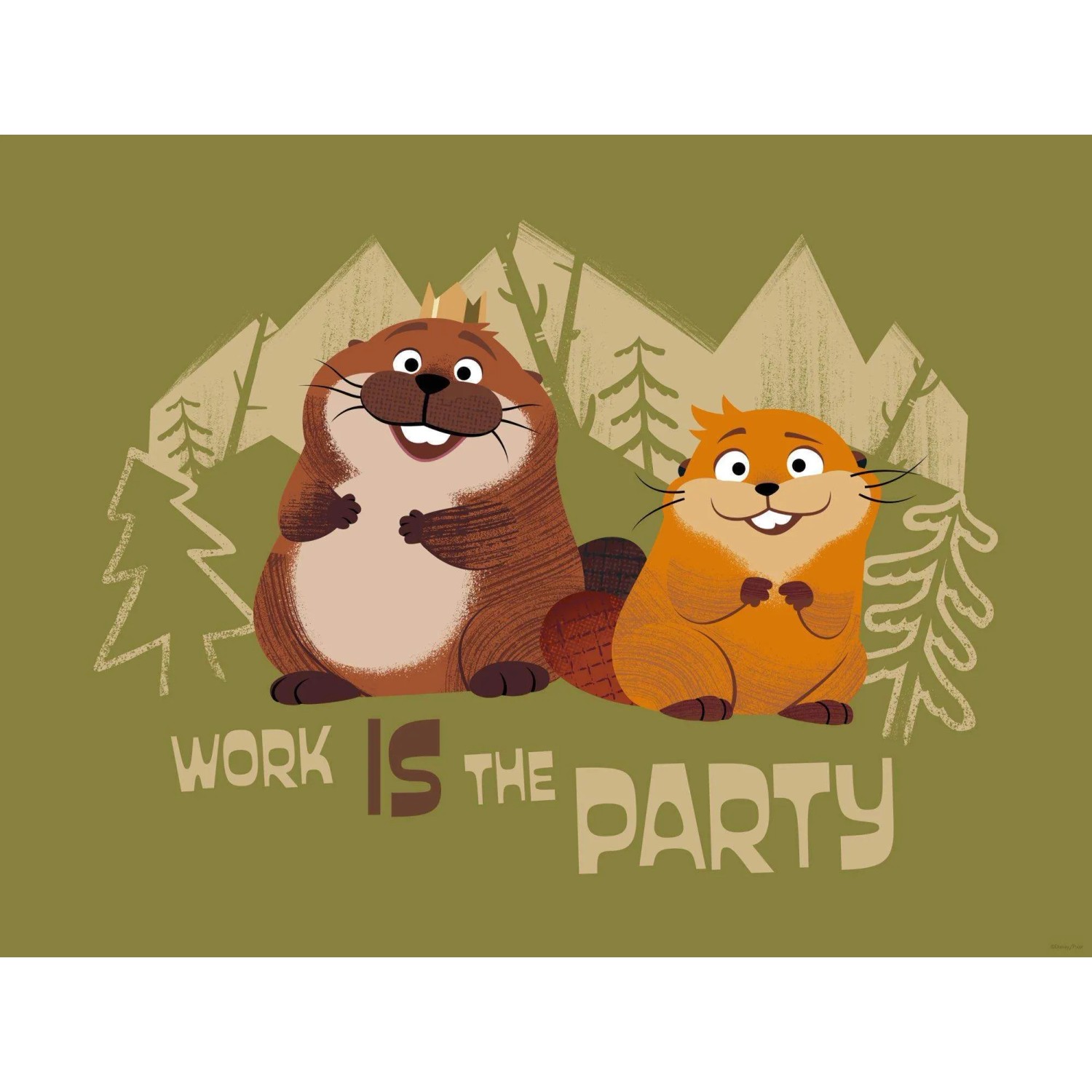 Komar Plagát Disney Pixar Hoopers Work is the Party 30 x 40 cm Komar Plagát Disney Pixar Hoopers Work is the Party 30 x 40 cm