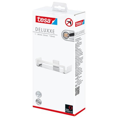 tesa Sprchová polička Deluxxe chróm tesa Sprchová polička Deluxxe chróm