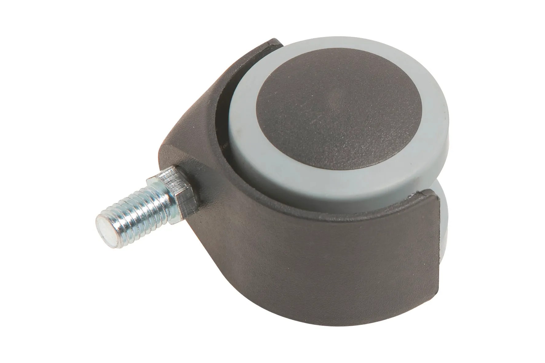 OBI Dvojité koliesko k stoličke so závitom pr. 50 mm, 40 kg OBI Dvojité koliesko k stoličke so závitom pr. 50 mm, 40 kg
