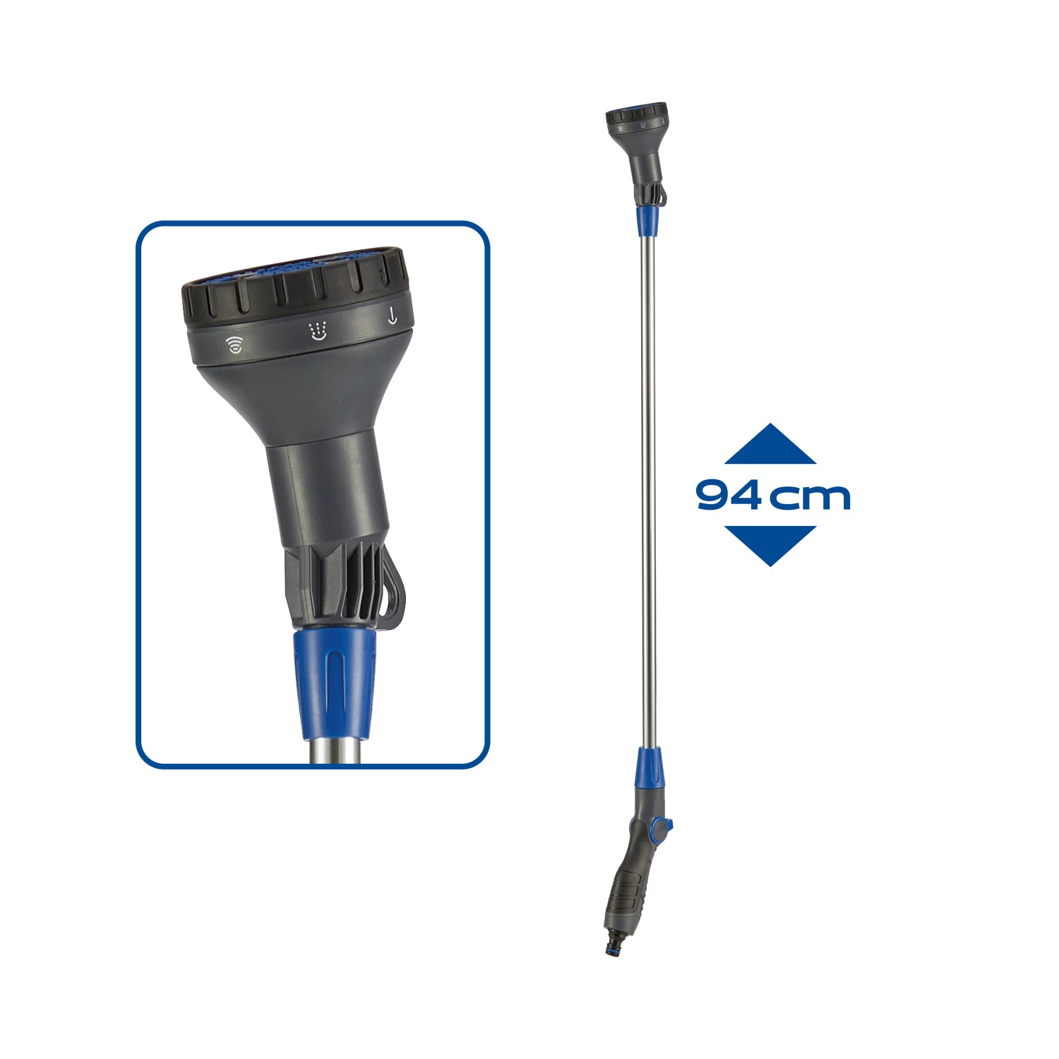 LUX Postrekovacia tyč 5 variant rozstreku 94 cm LUX Postrekovacia tyč 5 variant rozstreku 94 cm