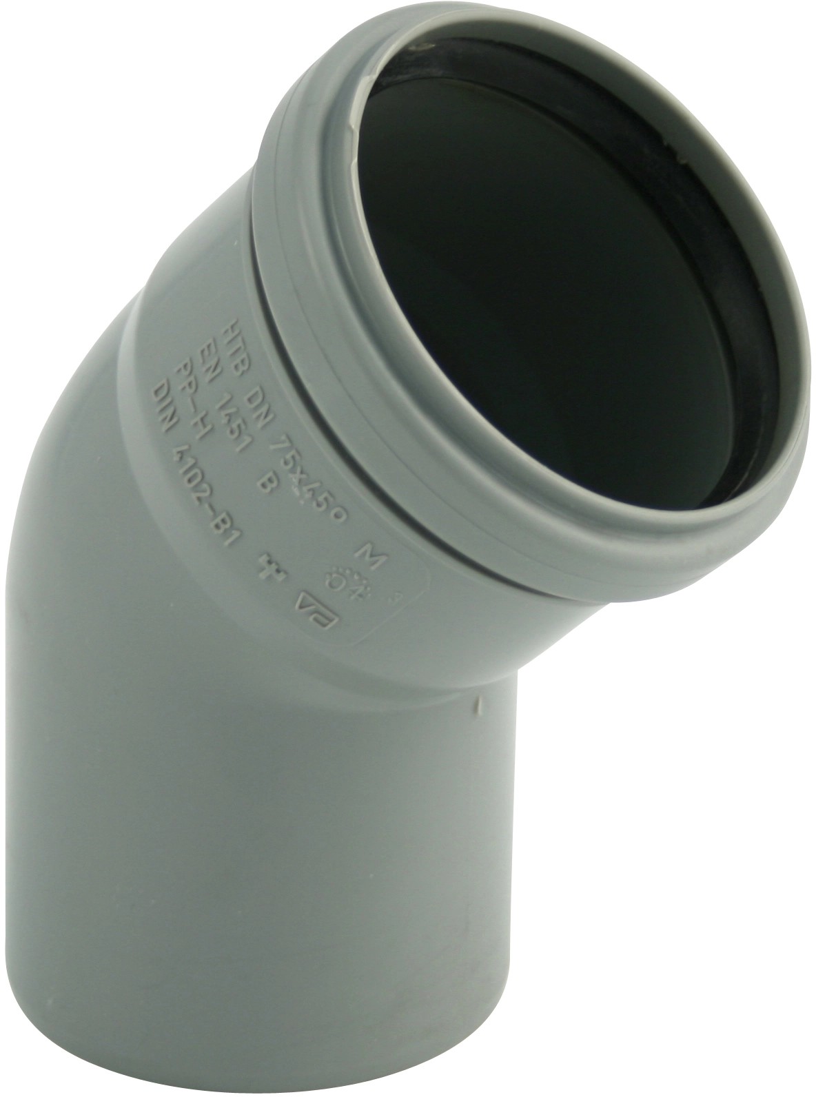 Marley Odpadové koleno HTB 45°, DN 32 Marley Odpadové koleno HTB 45°, DN 32