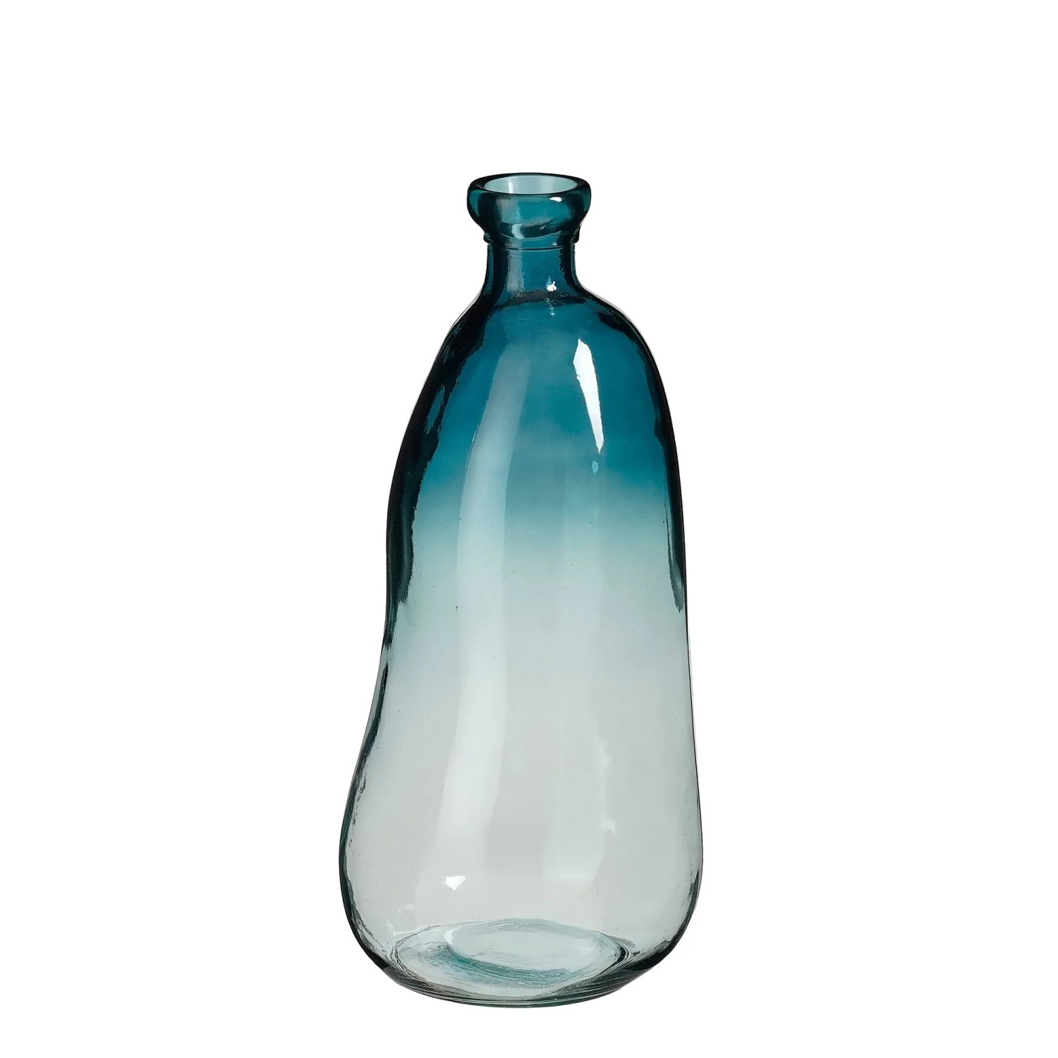 MICA Sklenená váza Oranic modrá pr. 22 x 51 cm MICA Sklenená váza Oranic modrá pr. 22 x 51 cm