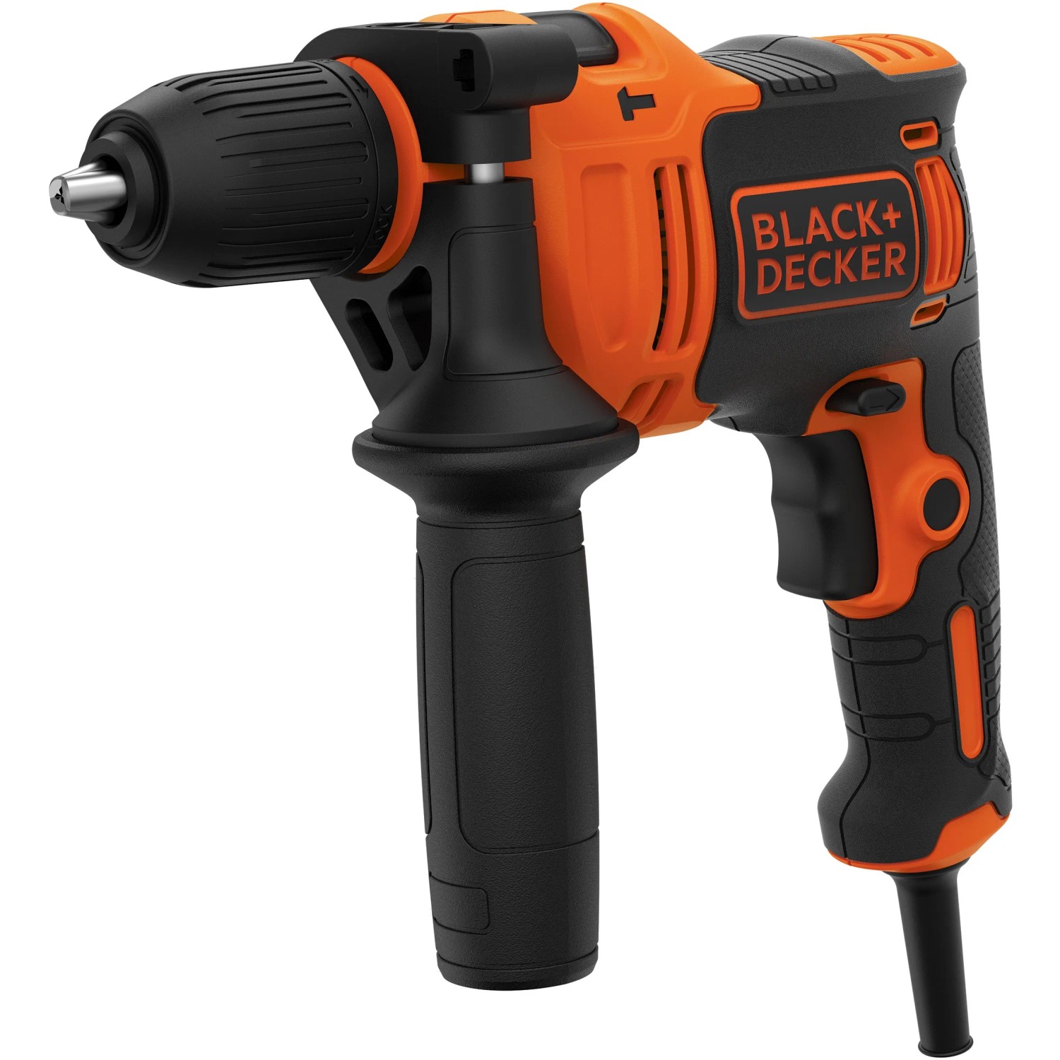 Black+Decker Príklepová vŕtačka 1stupňová BEH710K-QS, 710W vr. prísl. a kufríka Black+Decker Príklepová vŕtačka 1stupňová BEH710K-QS, 710W vr. prísl. a kufríka
