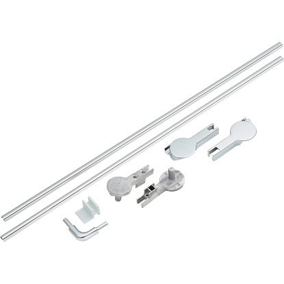 Súprava na upevnenie do podlahy pre rohový sprchovací kút Pelmo Súprava na upevnenie do podlahy pre rohový sprchovací kút Pelmo