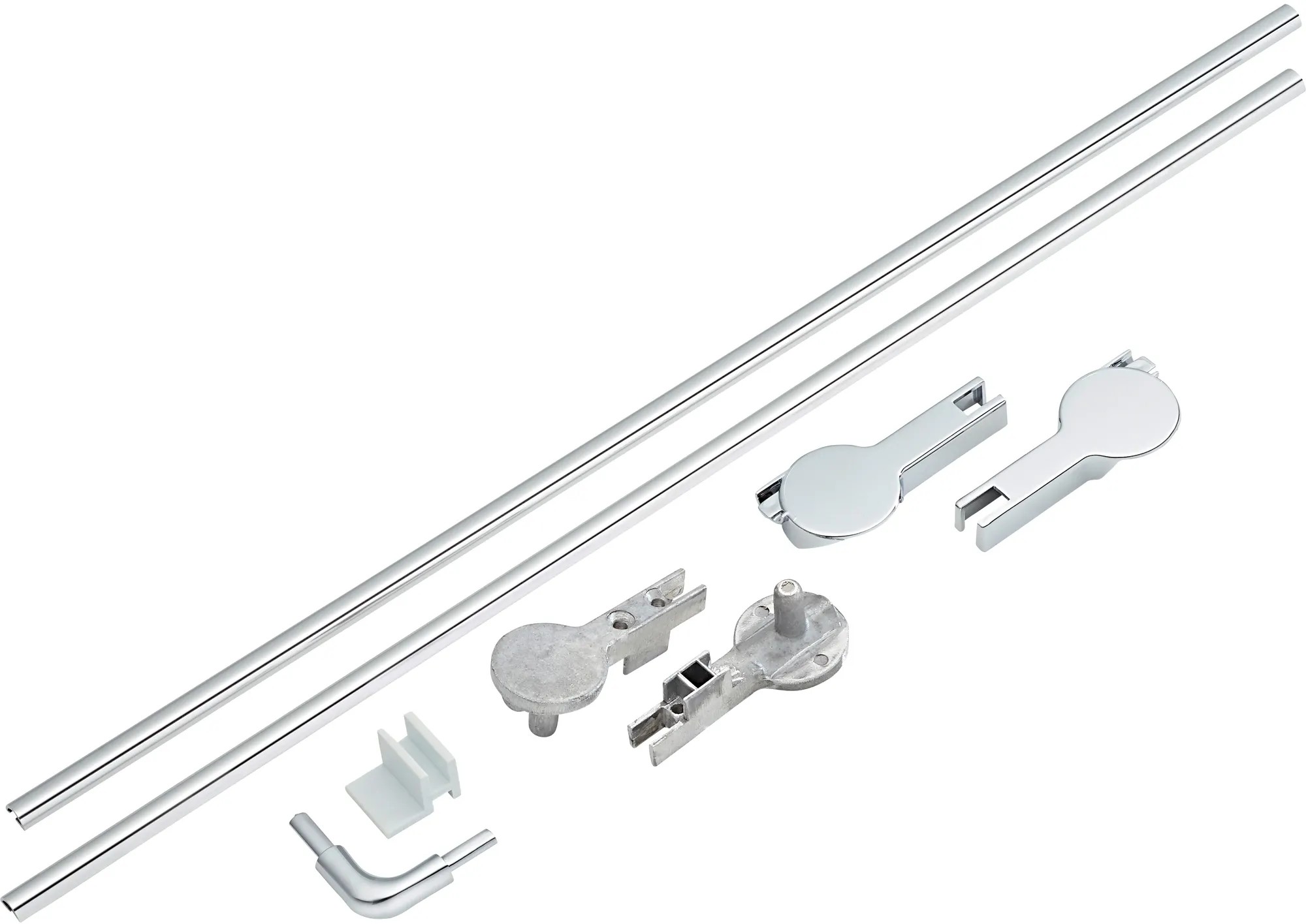 Súprava na upevnenie do podlahy pre rohový sprchovací kút Pelmo Súprava na upevnenie do podlahy pre rohový sprchovací kút Pelmo