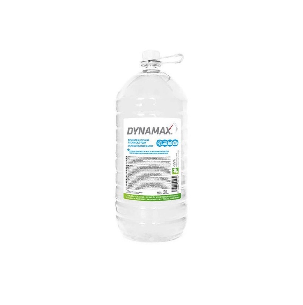 DYNAMAX Demineralizovaná technická voda, 3 l DYNAMAX Demineralizovaná technická voda, 3 l
