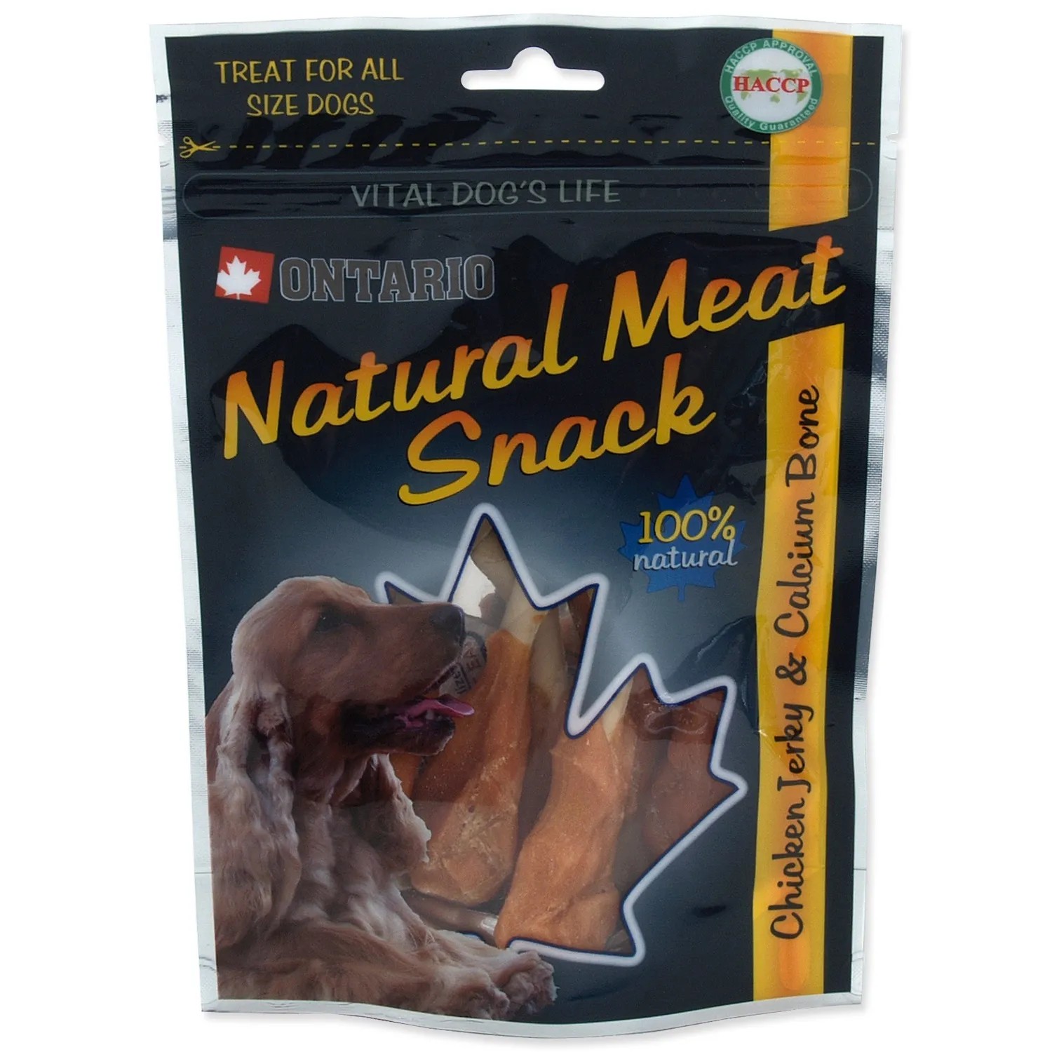 Ontario Vápniková kosť s kuracím 70 g Ontario Vápniková kosť s kuracím 70 g