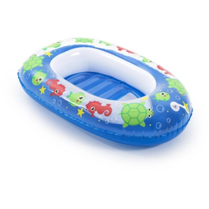 Bestway Kiddie Raft, nafukovací detský čln s motívmi zvierat, 91x61x20 cm. Bestway Kiddie Raft, nafukovací detský čln s motívmi zvierat, 91x61x20 cm.