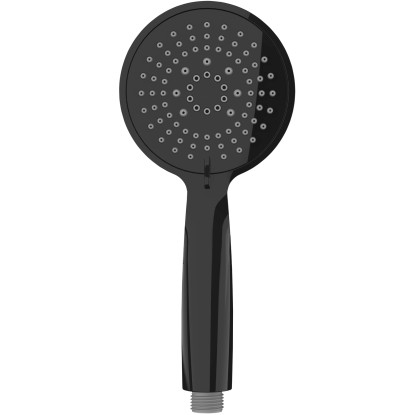 Wenko Ručná sprcha Young, 5 prúdov, čierna, pr. 11 cm Wenko Ručná sprcha Young, 5 prúdov, čierna, pr. 11 cm