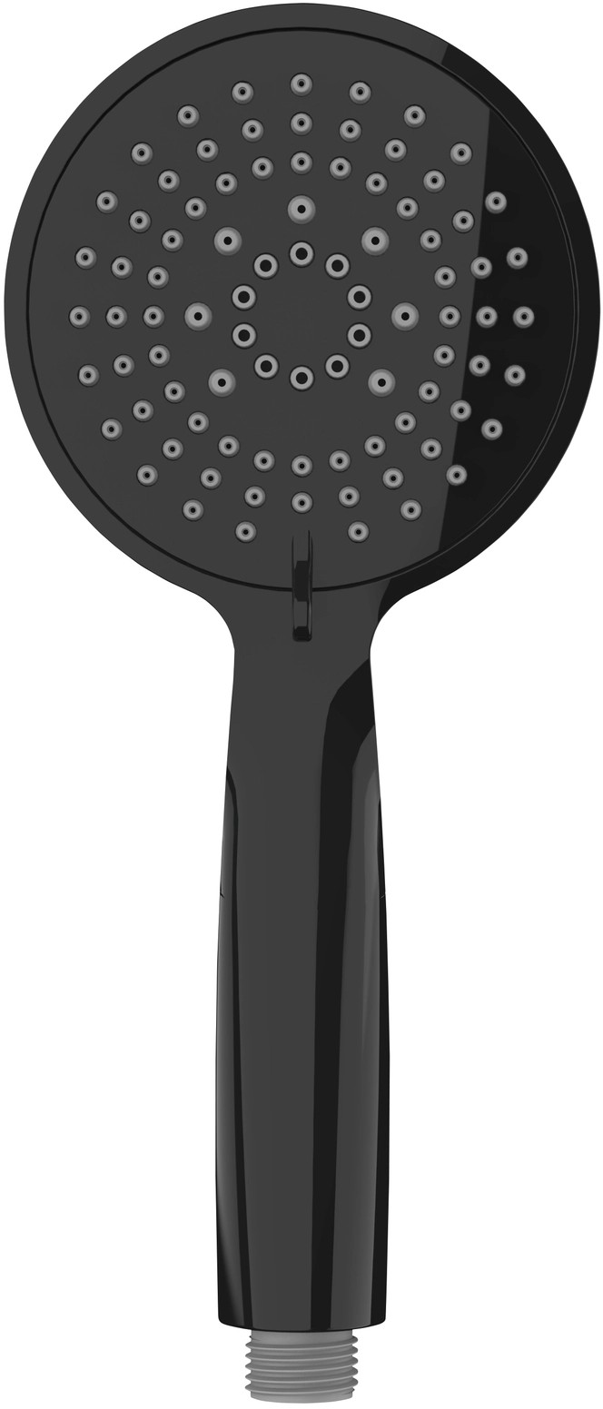Wenko Ručná sprcha Young, 5 prúdov, čierna, pr. 11 cm Wenko Ručná sprcha Young, 5 prúdov, čierna, pr. 11 cm