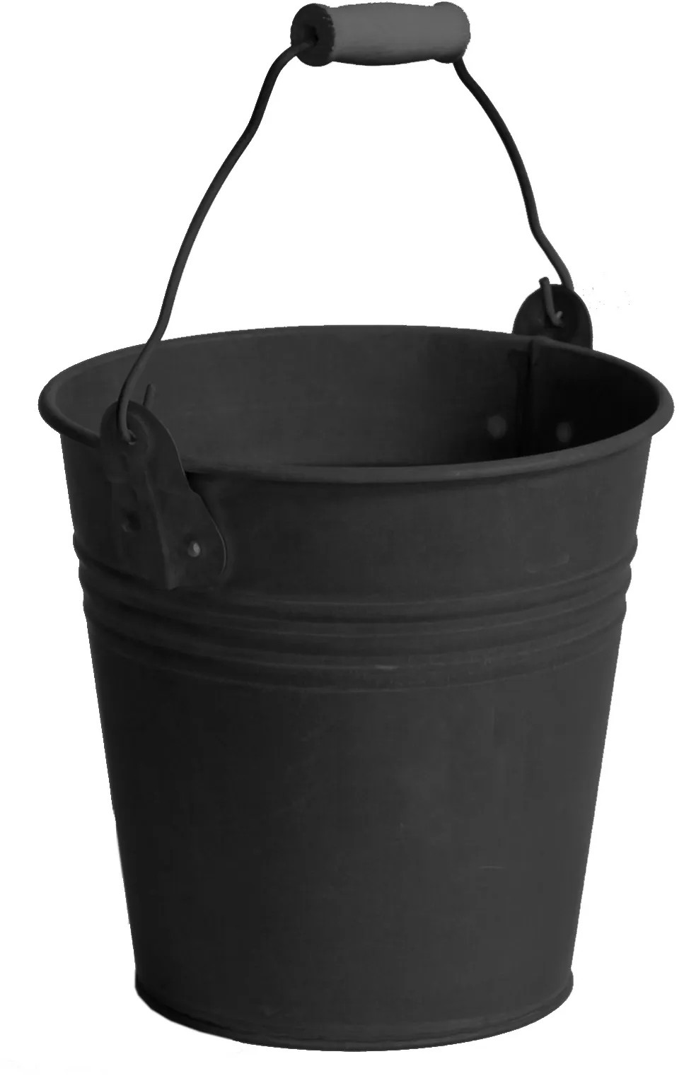 Mega Collections Zinkové vedro Vintage Black pr. 16 x 14 cm Mega Collections Zinkové vedro Vintage Black pr. 16 x 14 cm