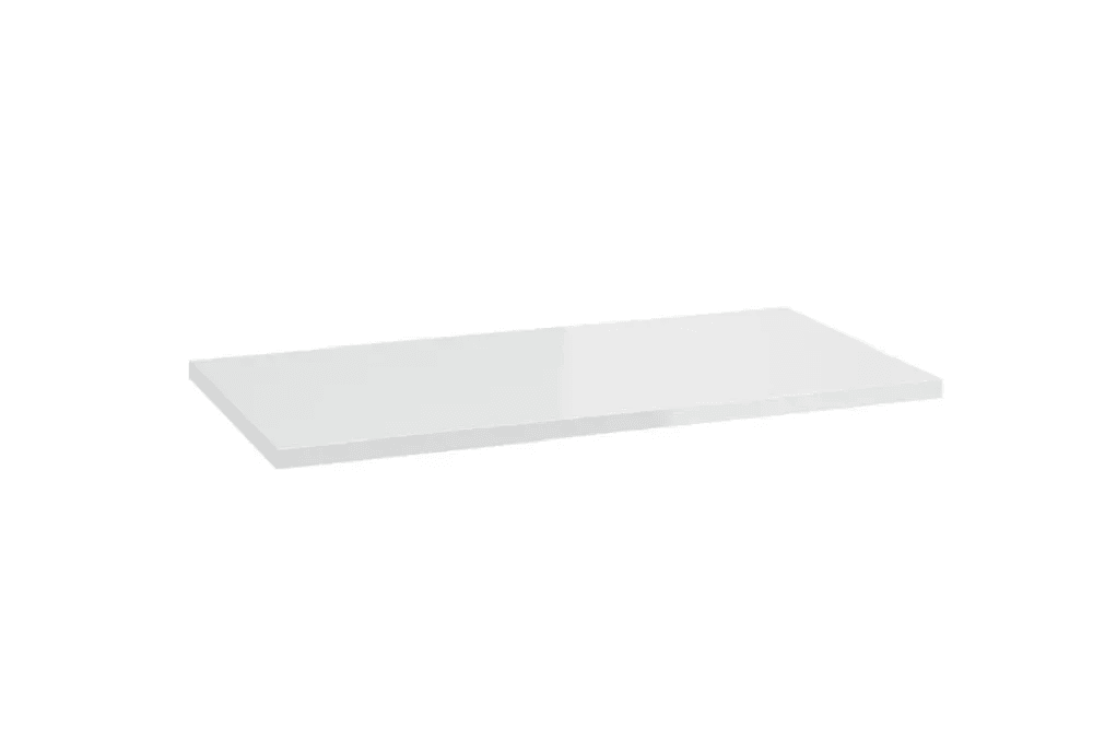 Deftrans Kúpeľňová doska METRO biely lesk 90 x 2,5 x 46 cm Deftrans Kúpeľňová doska METRO biely lesk 90 x 2,5 x 46 cm