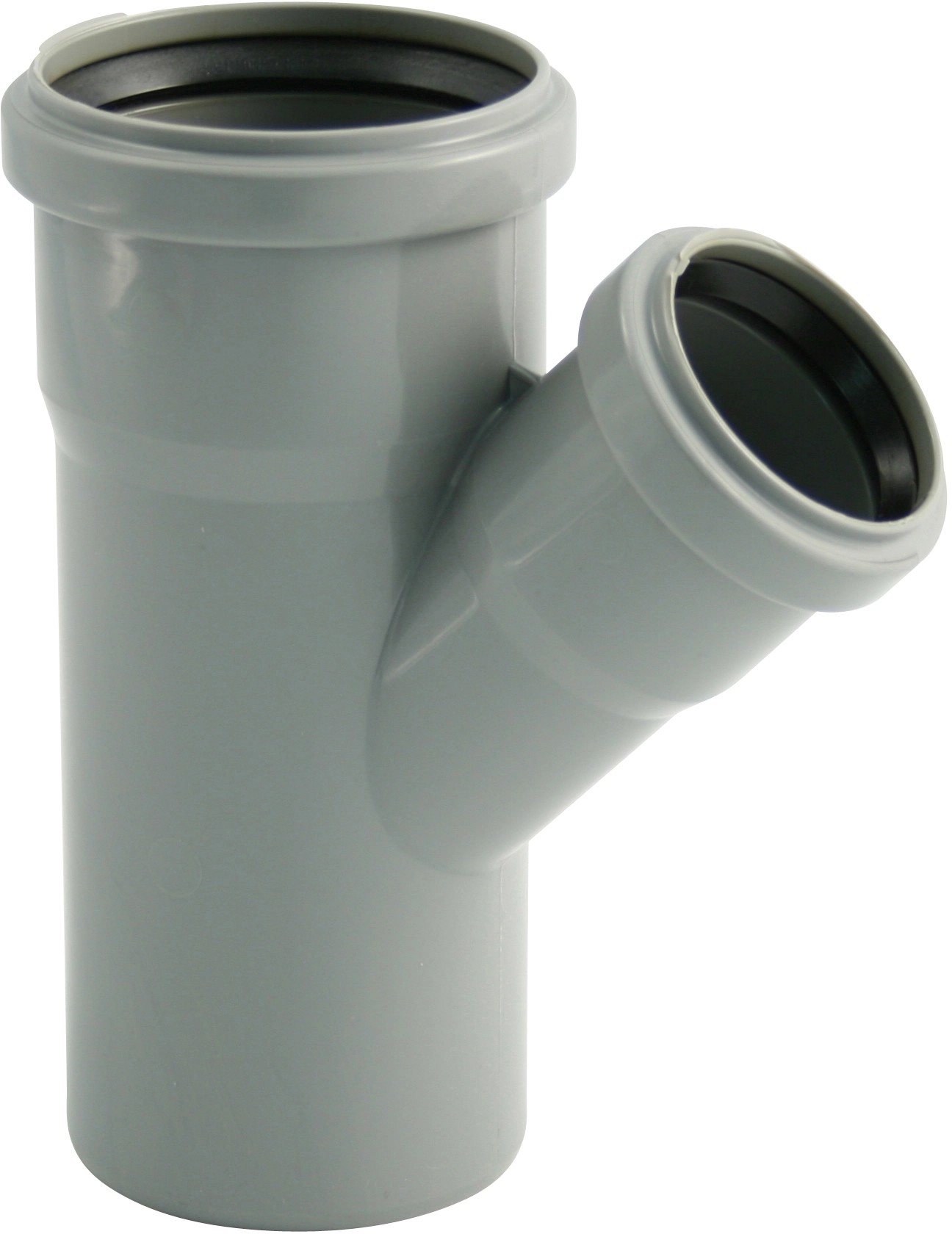 Marley Jednoduchá odbočka odpadu HTEA 45°, DN 75/50 Marley Jednoduchá odbočka odpadu HTEA 45°, DN 75/50