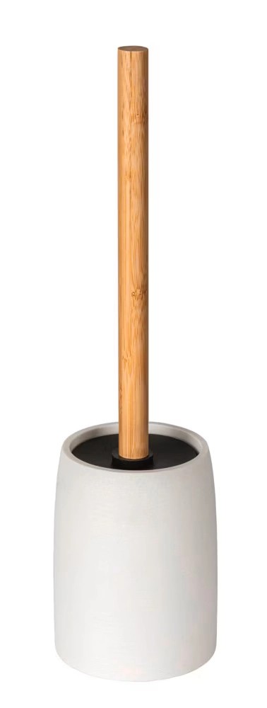 Wenko súprava WC kefa Altavalle, biela/bambus, pr. 10,5 x 38,5 cm Wenko súprava WC kefa Altavalle, biela/bambus, pr. 10,5 x 38,5 cm