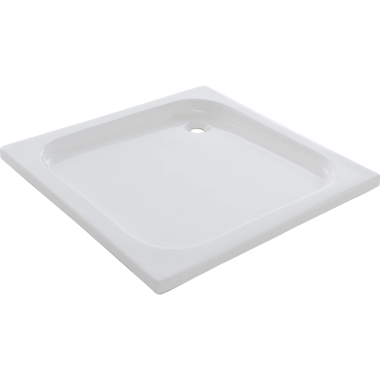 Štvorcová, extra plochá, biela sprchová vanička baliv DW-80.30 E, 80x80 cm. Štvorcová, extra plochá, biela sprchová vanička baliv DW-80.30 E, 80x80 cm.