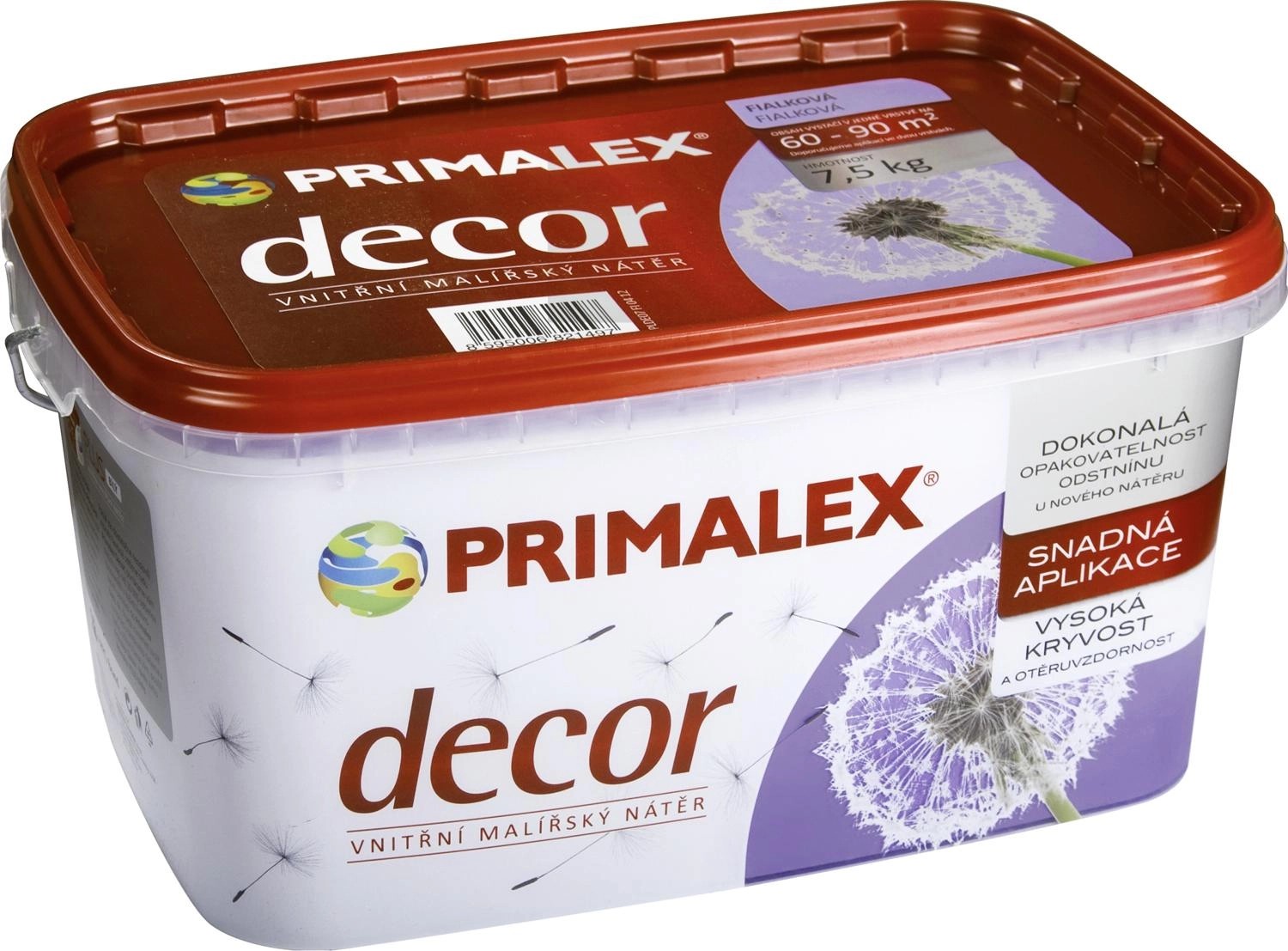 Primalex Farebný vnútorný maliarsky náter Decor fialková 7 5 kg nakúpiť