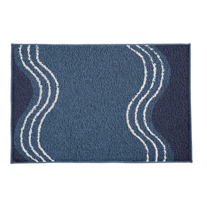 Kleine Wolke Kúpeľňová predložka Move ľadovo modrá 50 x 60 cm Kleine Wolke Kúpeľňová predložka Move ľadovo modrá 50 x 60 cm