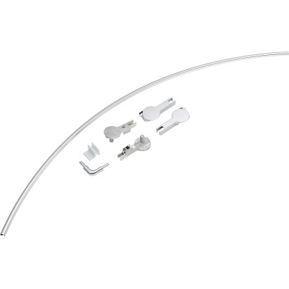 Súprava na upevnenie do podlahy pre oblý sprchovací kút Pelmo Súprava na upevnenie do podlahy pre oblý sprchovací kút Pelmo