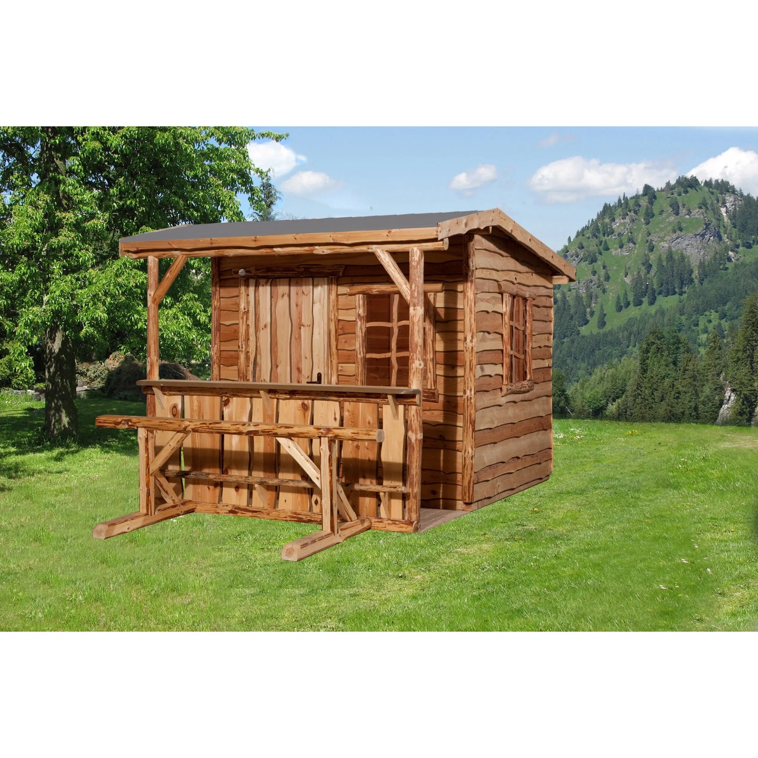 Weka Drevený záhradný domček 820 A veľ. 2, 300 x 350 cm Weka Drevený záhradný domček 820 A veľ. 2, 300 x 350 cm