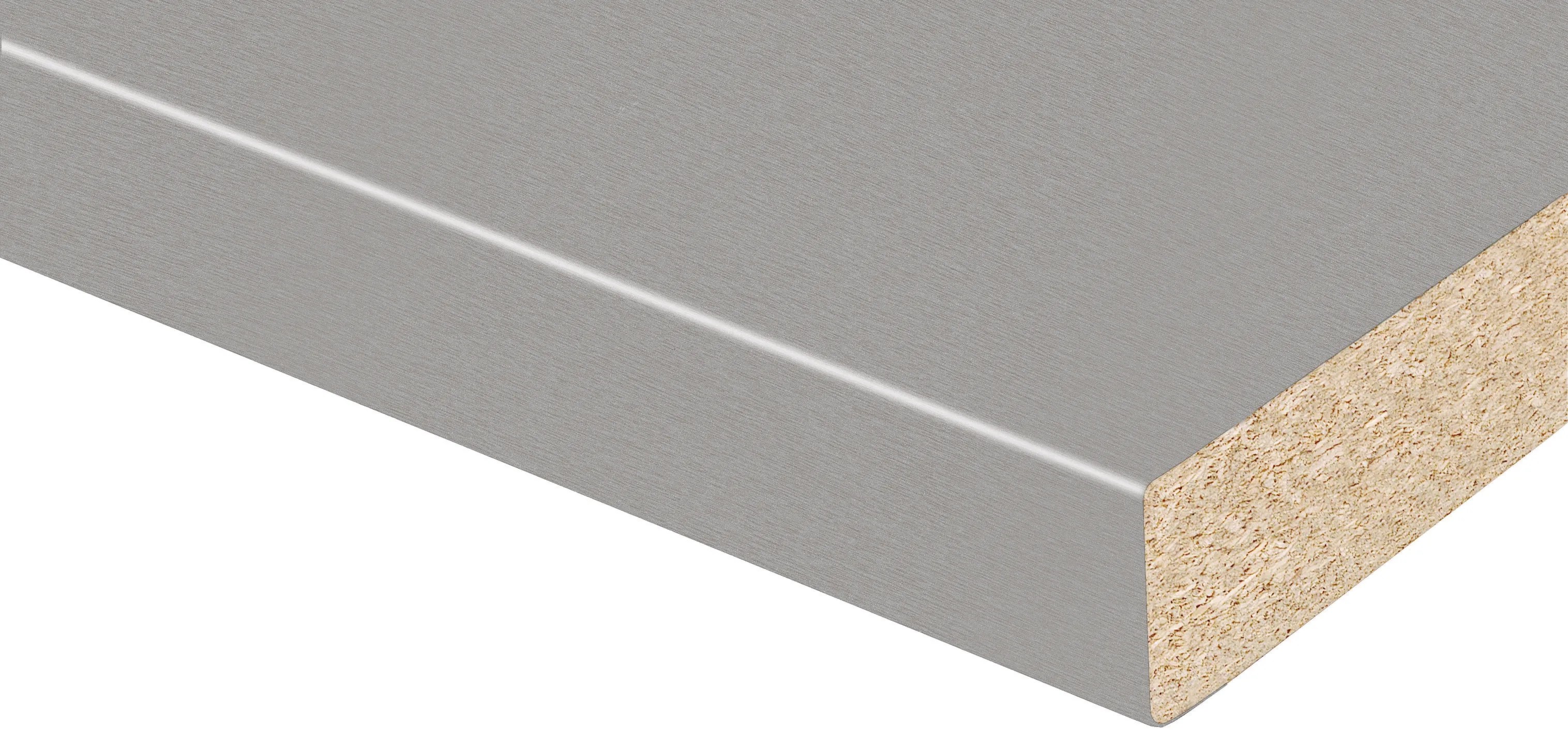Kaindl Pracovná doska 5853 titánová 90 x 3,8 cm - metráž Kaindl Pracovná doska 5853 titánová 90 x 3,8 cm - metráž