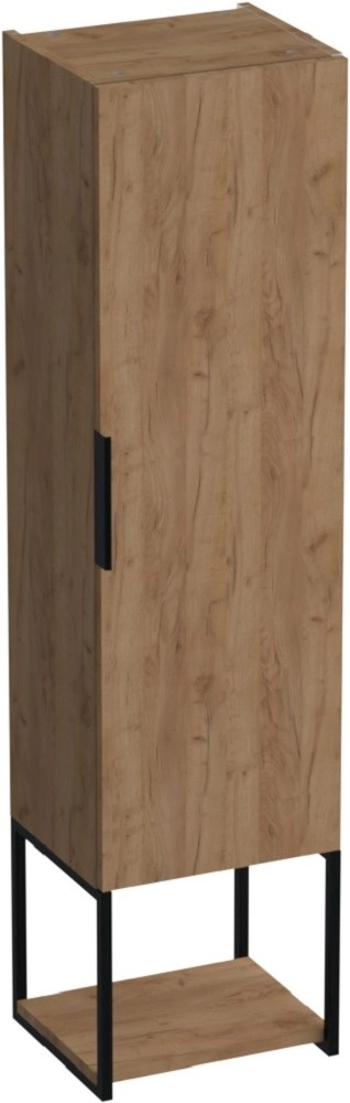 A-Interiéry Doplnková kúpeľňová skrinka vysoká Kubo Go V 130 P/Ľ zlatý dub A-Interiéry Doplnková kúpeľňová skrinka vysoká Kubo Go V 130 P/Ľ zlatý dub