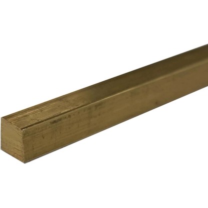 Arcansas Hranatá tyč z leštenej mosadze 6 x 6 x 1000 mm Arcansas Hranatá tyč z leštenej mosadze 6 x 6 x 1000 mm