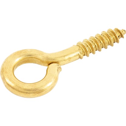 Oko so skrutkou mosadzné 1,8 x 8 mm, 6 ks Oko so skrutkou mosadzné 1,8 x 8 mm, 6 ks