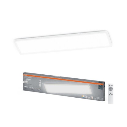 Biely LED panel Osram Planon Easyfix, obdĺžnikový, s diaľkovým ovládaním. Nastaviteľná farba svetla, ľahká montáž, IP54. Biely LED panel Osram Planon Easyfix, obdĺžnikový, s diaľkovým ovládaním. Nastaviteľná farba svetla, ľahká montáž, IP54.