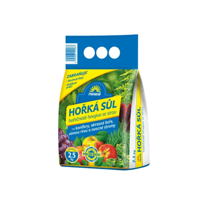 Forestina Horká soľ, horečnaté hnojivo so sírou 2,5 kg Forestina Horká soľ, horečnaté hnojivo so sírou 2,5 kg