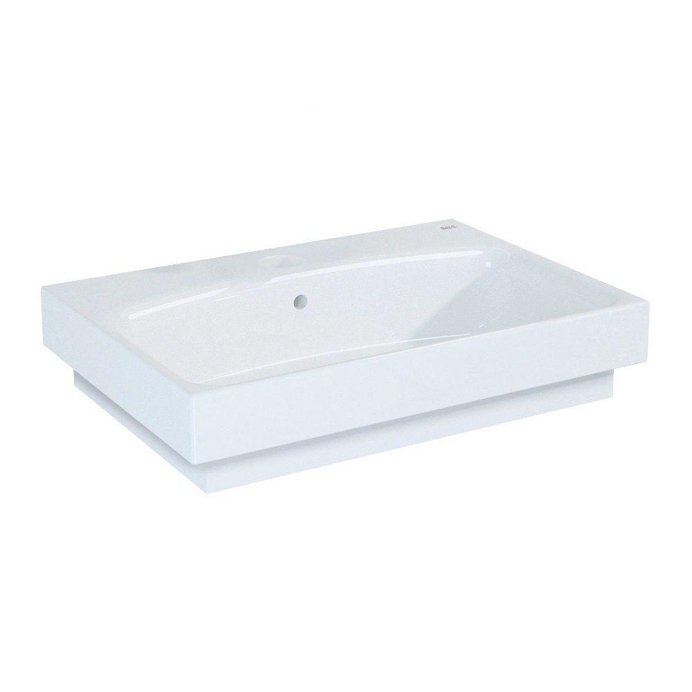 Roca Nábytkové keramické umývadlo Luna, biela, 60 cm Roca Nábytkové keramické umývadlo Luna, biela, 60 cm