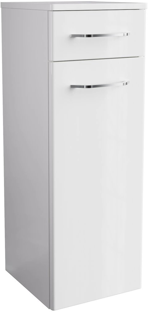 Fackelmann Kúpeľňová závesná stredná skrinka MILANO biela 302 x 826 x 320 mm Fackelmann Kúpeľňová závesná stredná skrinka MILANO biela 302 x 826 x 320 mm