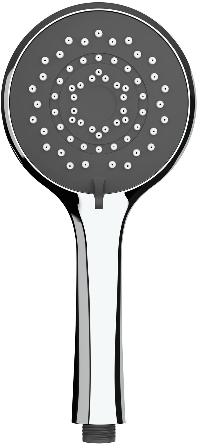 Wenko Ručná sprcha Watersaving, 3 prúdy, sivá/chróm, pr. 11 cm Wenko Ručná sprcha Watersaving, 3 prúdy, sivá/chróm, pr. 11 cm