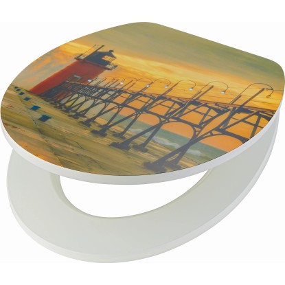 OBI WC doska s motívom majáka OBI WC doska s motívom majáka