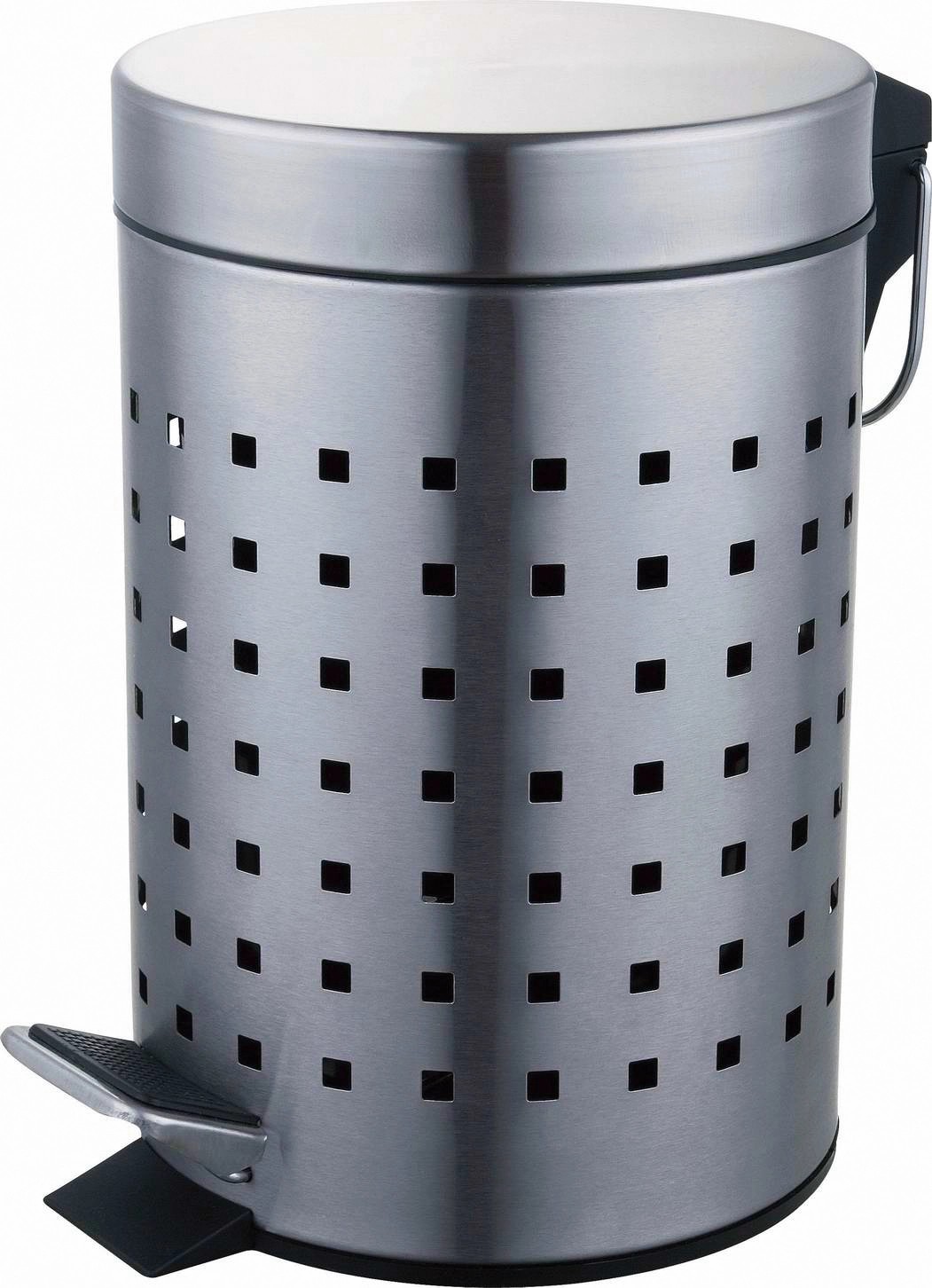 CMI Nášľapný odpadový kôš do kúpeľne nerez dierovaný dizajn CMI Nášľapný odpadový kôš do kúpeľne nerez dierovaný dizajn