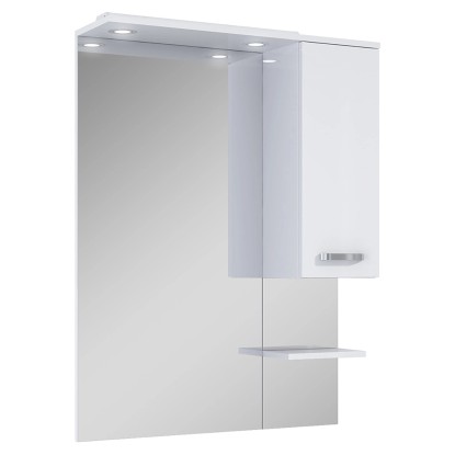 Maximus Nástenná kúpeľňová skrinka so zrkadlom Eve s LED, 80 x 104 x 18,6 cm Maximus Nástenná kúpeľňová skrinka so zrkadlom Eve s LED, 80 x 104 x 18,6 cm