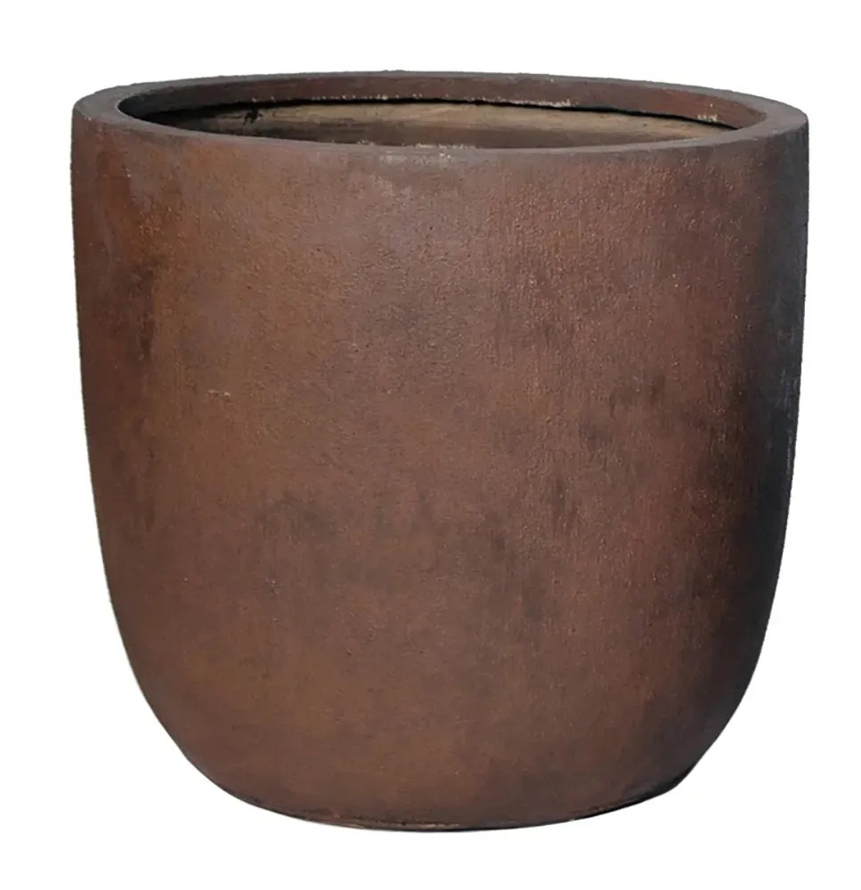 Mega Collections Kvetináč Texas Egg Pot hrdzavá pr. 25 x 25 cm Mega Collections Kvetináč Texas Egg Pot hrdzavá pr. 25 x 25 cm